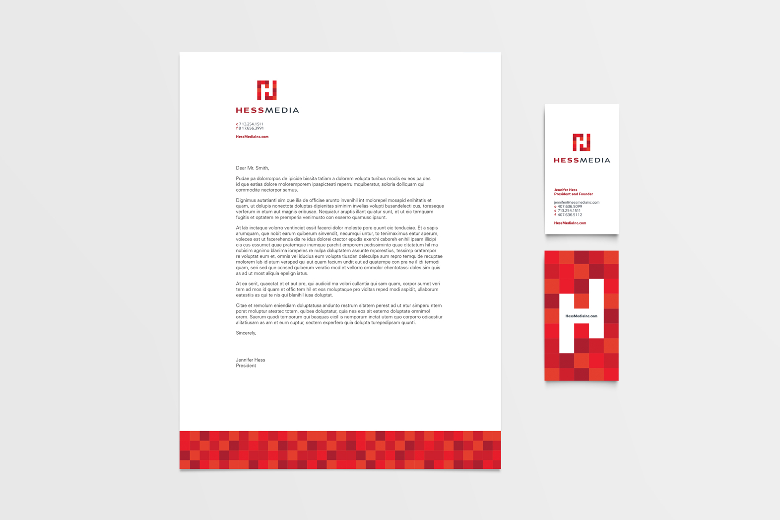Hess_Stationary_Image_2 Hess Media Brand Identity