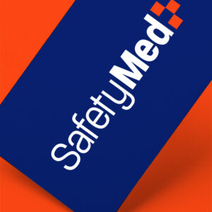 SafetyMed logo design